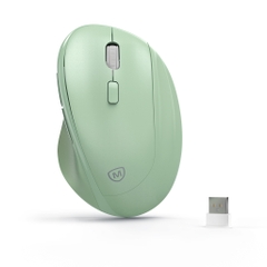 Chuột Không Dây MicroPack MP-V01W Kiểu Dáng Công Thái Học Cho Tư Thế Cầm Tay Thoải Mái Tiết Kiệm Pin 1600DPI