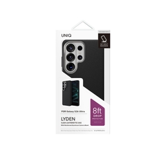 Ốp Lưng UNIQ LYDEN Cho Samsung Galaxy S26 Ultra Da Vegan Cao Cấp Viền Camera Kim Loại Lót Microfiber Hỗ Trợ MagClick