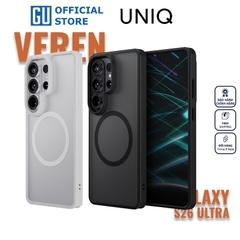 Ốp Lưng UNIQ VEREN Cho Samsung Galaxy S26 Ultra Nhám Mờ Chống Bám Bẩn Viền Mềm Mại Dễ Chịu Khả Năng Bảo Vệ Mạnh Mẽ