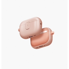 Ốp Bảo Vệ UNIQ CLYDE Cho AIRPODS PRO 3 Có Khóa Cài Nam Châm Bấm Nút Tự Bật Nắp Phối Hai Màu Thời Trang Có Sạc Không Dây