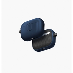 Ốp Bảo Vệ UNIQ CLYDE Cho AIRPODS PRO 3 Có Khóa Cài Nam Châm Bấm Nút Tự Bật Nắp Phối Hai Màu Thời Trang Có Sạc Không Dây