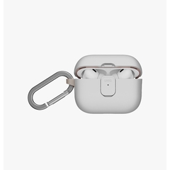Ốp Bảo Vệ UNIQ CLYDE Cho AIRPODS PRO 3 Có Khóa Cài Nam Châm Bấm Nút Tự Bật Nắp Phối Hai Màu Thời Trang Có Sạc Không Dây