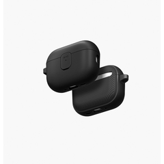 Ốp Bảo Vệ UNIQ CLYDE Cho AIRPODS PRO 3 Có Khóa Cài Nam Châm Bấm Nút Tự Bật Nắp Phối Hai Màu Thời Trang Có Sạc Không Dây