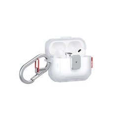 Ốp Bảo Vệ Skinarma MECHA LE Cho Airpods Pro 3 Thiết Kế Độc Đáo Có Khóa Bấm Tặng Kèm Móc Đeo Zinc Alloy Chống Sốc Tốt
