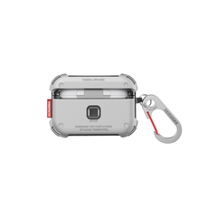 Ốp Bảo Vệ Skinarma MECHA Cho Airpods Pro 2/1 Thiết Kế Độc Đáo Có Khóa Cài Tặng Kèm Móc Đeo Zinc Alloy Chống Sốc Tốt