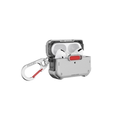 Ốp Bảo Vệ Skinarma MECHA Cho Airpods Pro 2/1 Thiết Kế Độc Đáo Có Khóa Cài Tặng Kèm Móc Đeo Zinc Alloy Chống Sốc Tốt