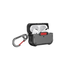 Ốp Bảo Vệ Skinarma MECHA Cho Airpods Pro 2/1 Thiết Kế Độc Đáo Có Khóa Cài Tặng Kèm Móc Đeo Zinc Alloy Chống Sốc Tốt