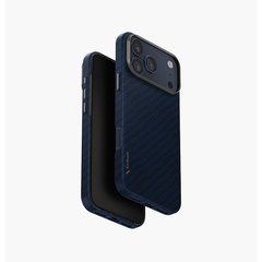 Ốp UNIQ KEVA EDGE Cho iPhone 17 Pro Max Sợi Aramid Siêu Bền Hỗ Trợ MagClick Siêu Nhẹ Ôm Điện Thoại
