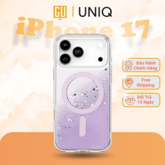 Ốp Lưng UNIQ COEHL LYRA Cho iPhone 17 Pro/ 17 Pro Max Sắc Tím Oải Hương Phản Chiếu Ánh Sáng Những Chòm Sao Trong Đêm