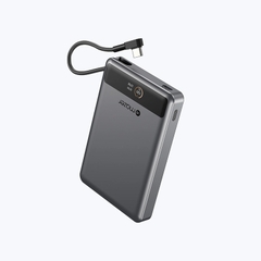 Pin Dự Phòng Không Dây Kèm Cáp MAZER MagLink70 Ai Qi2 15W/PD30W 10.000 mAh Chứng Nhận 3C Màn Hình Hiển Thị Thông Minh