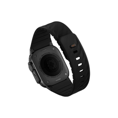 Dây Đeo UNIQ FLUO Cho Apple Watch Đủ Size 40-49mm Cao Su Bền Chống Nước Khóa Cài Thép Và Khóa Nam Châm Từ Tính An Toàn