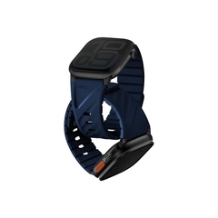 Dây Đeo UNIQ FLUO Cho Apple Watch Đủ Size 40-49mm Cao Su Bền Chống Nước Khóa Cài Thép Và Khóa Nam Châm Từ Tính An Toàn