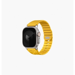Dây Đeo UNIQ FLUO Cho Apple Watch Đủ Size 40-49mm Cao Su Bền Chống Nước Khóa Cài Thép Và Khóa Nam Châm Từ Tính An Toàn