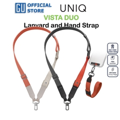 Dây Đeo Tay/ Đeo Cổ 2 in 1 UNIQ VISTA DUO Phối Màu Nổi Bật Phù Hợp Với Mọi Loại Ốp Điện Thoại