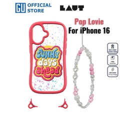 Ốp Lưng LAUT POP LOVIE Cho iPhone 16 Pro Max Mặt Lưng 3D Sống Động Phản Chiếu Ba Chiều Trên Bề Mặt Trong Suốt Như Pha Lê