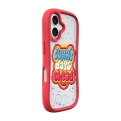 Ốp Lưng LAUT POP LOVIE Cho iPhone 16 Màu Sunny Red Lưng 3D Sống Động Phản Chiếu Ba Chiều Trên Bề Mặt Trong Như Pha Lê