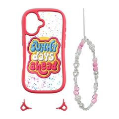 Ốp Lưng LAUT POP LOVIE Cho iPhone 16 Màu Sunny Red Lưng 3D Sống Động Phản Chiếu Ba Chiều Trên Bề Mặt Trong Như Pha Lê
