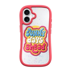 Ốp Lưng LAUT POP LOVIE Cho iPhone 16 Màu Sunny Red Lưng 3D Sống Động Phản Chiếu Ba Chiều Trên Bề Mặt Trong Như Pha Lê