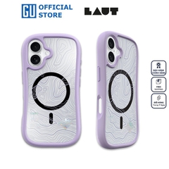 Ốp LAUT POP ADVENTURE Cho iPhone 16 Có Sạc Không Dây Thiết Kế 3 Chiều Kiểu Dáng Công Thái Học Cầm Nắm Chắc Chắn