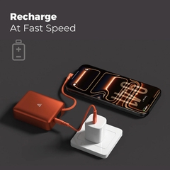 Pin Dự Phòng Siêu Nhỏ MIPOW POWERCUBE CX10 10000 mAh Tích Hợp Cáp USB Làm Móc Đeo Ultra-Mini Aluminum Chứng Chỉ CCC