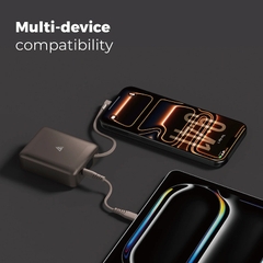 Pin Dự Phòng Siêu Nhỏ MIPOW POWERCUBE CX10 10000 mAh Tích Hợp Cáp USB Làm Móc Đeo Ultra-Mini Aluminum Chứng Chỉ CCC