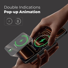 Pin Không Dây Siêu Mỏng MIPOW POWERCUBE MX05-MX10 Sạc Không Dây Cho Cả Apple Watch Airpods Chứng chỉ CCC