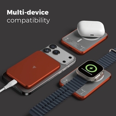 Pin Không Dây Siêu Mỏng MIPOW POWERCUBE MX05-MX10 Sạc Không Dây Cho Cả Apple Watch Airpods Chứng chỉ CCC