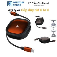 [QUÀ TẶNG] Cáp Dây Rút Mipow Pocket Cable USB-C To USB-C 1.2m Retractable Data Cable MX10-XC