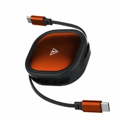 [QUÀ TẶNG] Cáp Dây Rút Mipow Pocket Cable USB-C To USB-C 1.2m Retractable Data Cable MX10-XC