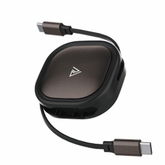 [QUÀ TẶNG] Cáp Dây Rút Mipow Pocket Cable USB-C To USB-C 1.2m Retractable Data Cable MX10-XC
