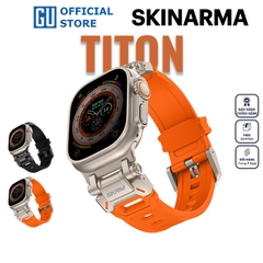 Dây Đồng Hồ Skinarma TITON Cho Apple Watch Size 49 | 46 | 45 | 44mm Độ Bền Vượt Trội Chống Nước Khóa Cài Kim Loại