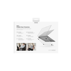 Ốp UNIQ VERO Cho MacBook Air 13inch M2-M5 (2022-2026) Trong Suốt Bảo Vệ Toàn Diện Tặng Kèm Phủ Phím Và Nắp Che Webcam
