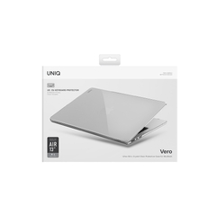 Ốp UNIQ VERO Cho MacBook Air 13inch M2-M5 (2022-2026) Trong Suốt Bảo Vệ Toàn Diện Tặng Kèm Phủ Phím Và Nắp Che Webcam
