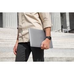 Ốp UNIQ VERO Cho MacBook Pro 14 inch M2-M5 (2023-2026) Trong Suốt Bảo Vệ Toàn Diện Tặng Kèm Phủ Phím Và Nắp Che Webcam
