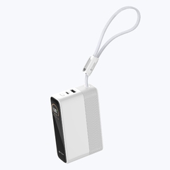 Pin Dự Phòng Kèm Cáp MAZER Ai PowerCharge Laptop PD 130W Dung Lượng 20.000 mAh Có Màn Hình Ai Hiển Thị Pin Và Công Suất