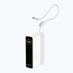 Pin Dự Phòng Kèm Cáp MAZER Ai PowerCharge Laptop PD 130W Dung Lượng 20.000 mAh Có Màn Hình Ai Hiển Thị Pin Và Công Suất