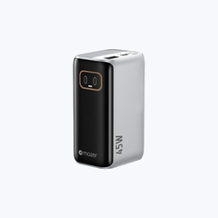 Pin Dự Phòng Kèm Cáp C MAZER PowerCharge Link R PD 45W Dung Lượng 10000mAh Dây Cáp Rút Type C Dài 70cm Chứng Nhận CCC