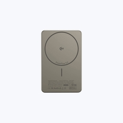 Pin Sạc Dự Phòng Không Dây MAZER MagAir S Qi2 15W PD 20W 5.000mAh Siêu Mỏng Màn Hình Số Hiển Thị Pin Và Trạng Thái Sạc