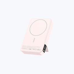 Pin Sạc Dự Phòng Không Dây MAZER MagAir21 Qi2 15W PD 30W 10000mAh Chứng Nhận CCC Có Chân Đế Nhôm Màn Hình Led Mỏng 19mm