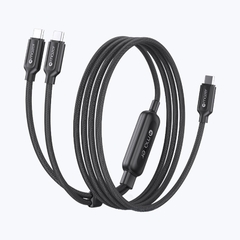 Dây Cáp Sạc Ra 2 Đầu USB-C MAZER InfiniteLink Scorpion PD 140W Dài 1.25m Chất Liệu Nylon Bện Bền Chắc Cao Cấp