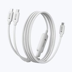 Dây Cáp Sạc Ra 2 Đầu USB-C MAZER InfiniteLink Scorpion PD 140W Dài 1.25m Chất Liệu Nylon Bện Bền Chắc Cao Cấp