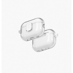 Ốp Bảo Vệ UNIQ GLASE PRO Cho Airpods Pro 3 Tinh Tế Giữ Vẻ Đẹp Thiết Bị Tinh Tế Khóa Cài Chắc Chắn Tặng Kèm Móc Nhôm