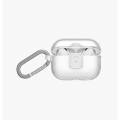 Ốp Bảo Vệ UNIQ GLASE PRO Cho Airpods Pro 3 Tinh Tế Giữ Vẻ Đẹp Thiết Bị Tinh Tế Khóa Cài Chắc Chắn Tặng Kèm Móc Nhôm