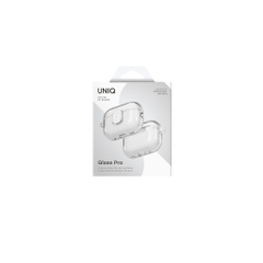 Ốp Bảo Vệ UNIQ GLASE PRO Cho Airpods Pro 3 Tinh Tế Giữ Vẻ Đẹp Thiết Bị Tinh Tế Khóa Cài Chắc Chắn Tặng Kèm Móc Nhôm