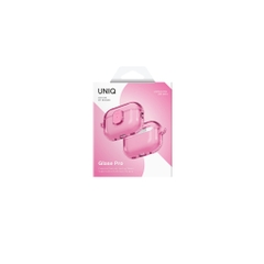 Ốp Bảo Vệ UNIQ GLASE PRO Cho Airpods Pro 3 Tinh Tế Giữ Vẻ Đẹp Thiết Bị Tinh Tế Khóa Cài Chắc Chắn Tặng Kèm Móc Nhôm