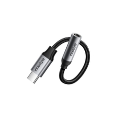 Cổng chuyển OTG Innostyle NexaLink USB-C to 3.5mm Audio Female Adapter A130GY Chuyển USB-C Sang Jack Cắm Tai Nghe 3.5mm