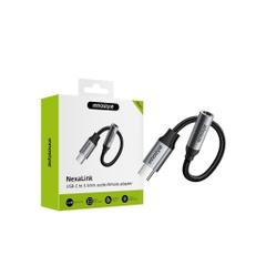 Cổng chuyển OTG Innostyle NexaLink USB-C to 3.5mm Audio Female Adapter A130GY Chuyển USB-C Sang Jack Cắm Tai Nghe 3.5mm