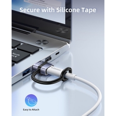 Cổng Chuyển OTG Innostyle FlexiLInk USB-A to USB-C Female Adapter With Silicone Tape ST-520 18W USB3.0 Tốc độ 5Gbps
