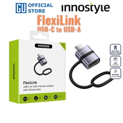 Cổng Chuyển OTG Innostyle FlexiLink USB-C to USB-A Female Adapter With Silicone Tape ST-510 USB3.0 Tốc độ 5Gbps