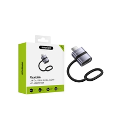 Cổng Chuyển OTG Innostyle FlexiLink USB-C to USB-A Female Adapter With Silicone Tape ST-510 USB3.0 Tốc độ 5Gbps